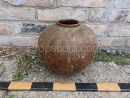 Ceramic vessel decorated
