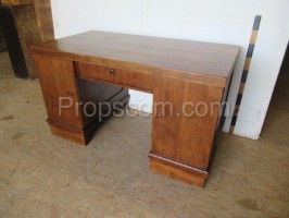 Dark wooden desk