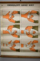 School poster - hand bandage