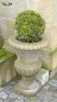 Ornamental flowerpot narrow