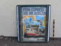 Hängende Informationsvitrine