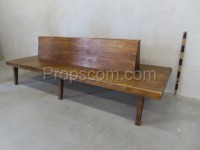 Double-sided bench