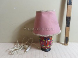 Tischlampe Keramikgewebe