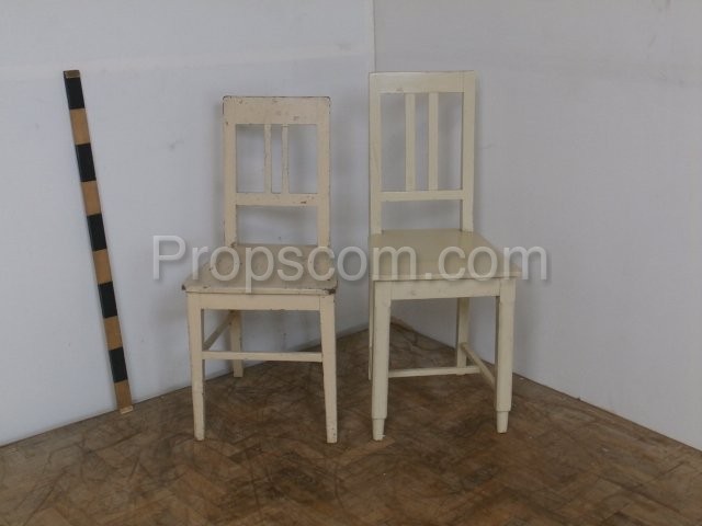 White kitchen chairs