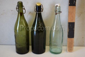 Bottles with ceramic stoppers