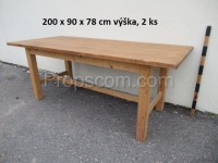 Wooden wooden table