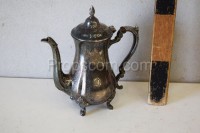 Silver-plated teapot