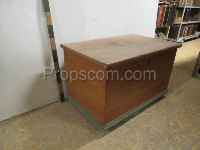 Large wooden chest