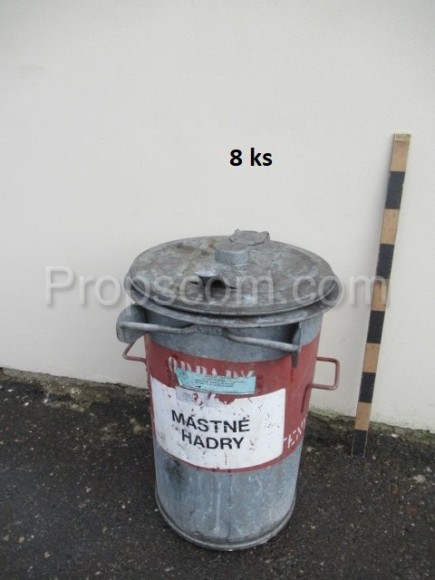 Larger waste bins