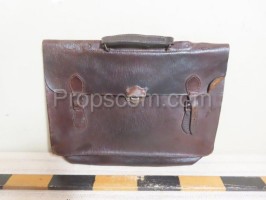 Leather briefcase