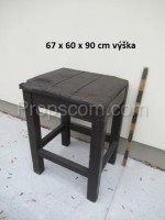 Upholstered wooden chair