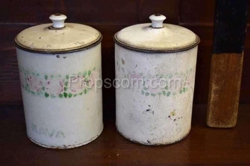 Enamel jars