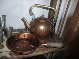 Teapot, pan