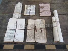 period handwritten hardcover writings