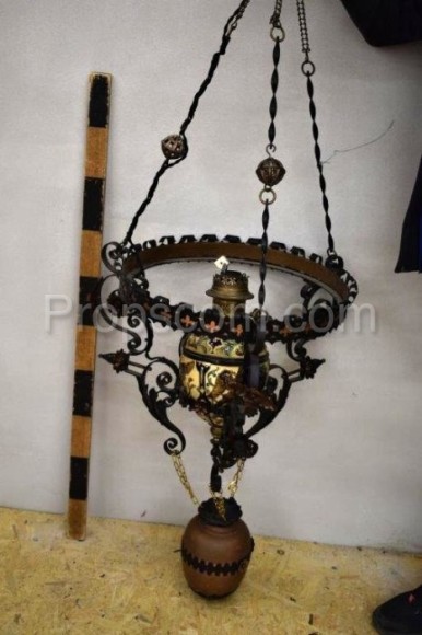 Kerosene chandelier