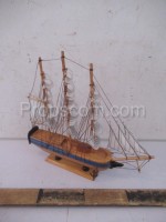 Historická plachetnice dřevěná 