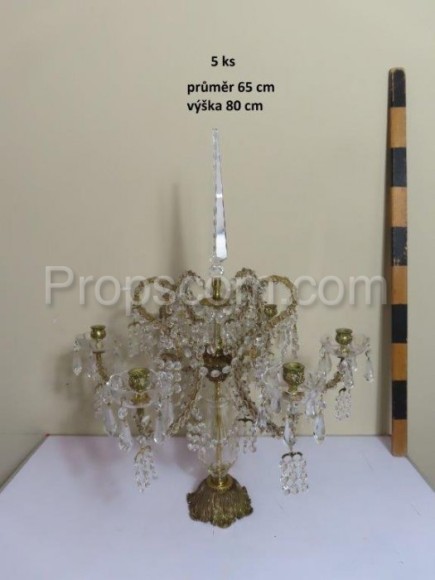 Crystal candlestick