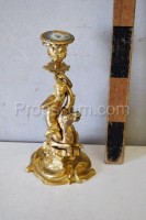 Double table candlesticks