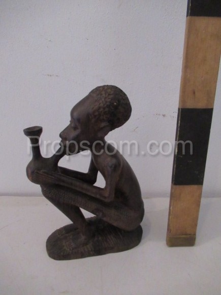 Africa wood figurine