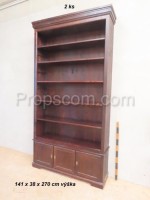 Wooden bookcase