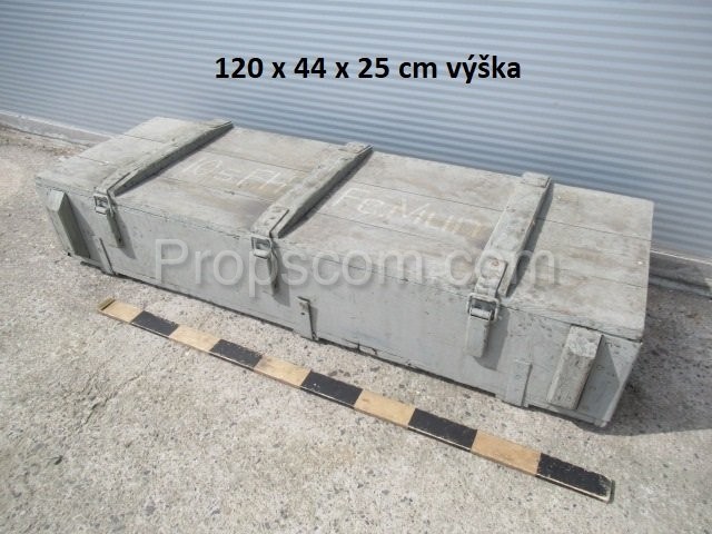 Wooden military box