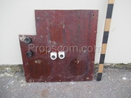 Electrical panel: sockets, fuses