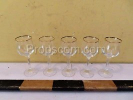 Liqueur glasses