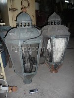 Electric street lanterns