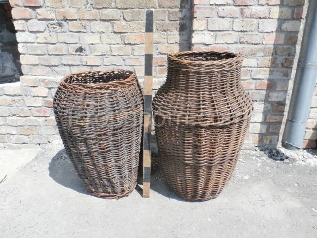 Large wicker containers