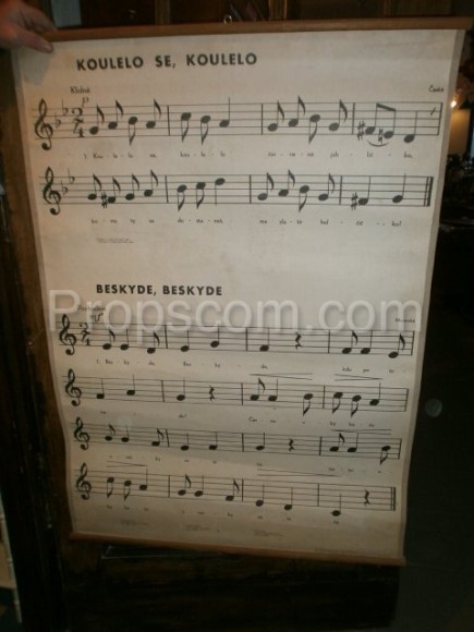 School poster - Music education