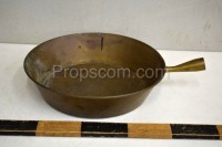 Frying pan without handle