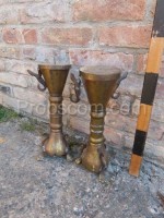 Brass candlesticks