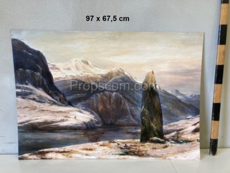 An image of a mountain