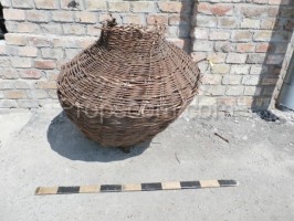 Large wicker container