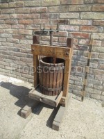 Poppy wine press