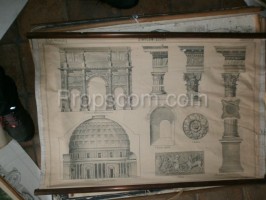 School poster - Architectural elements