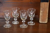 Liqueur glasses