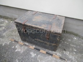 Wooden box with lid