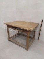 Wooden table with legs 