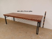 Wooden long table