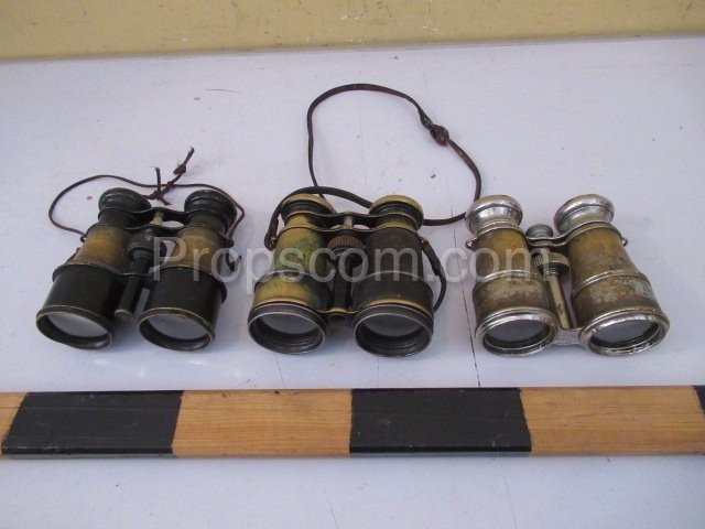 Brass binoculars