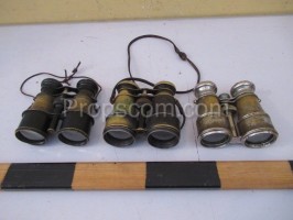 Brass binoculars