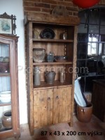 medieval solid wooden cabinet