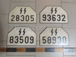 German license plate 