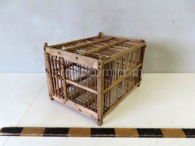 Wooden cage