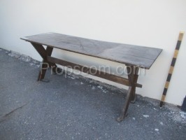 Stůl dřevěný venkovní 