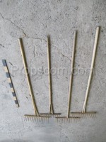 Wooden rake