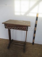 Wooden table with drawer