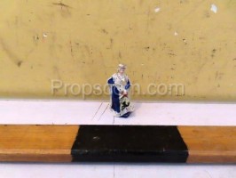 Porcelain figurine of the king