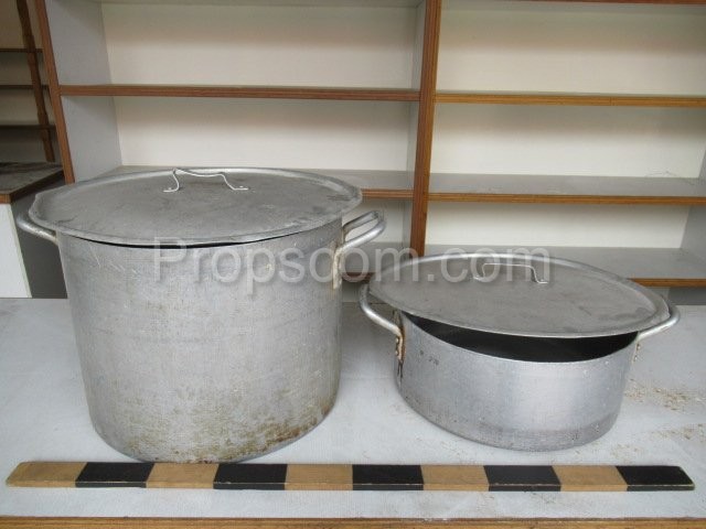 Gastro pots aluminum